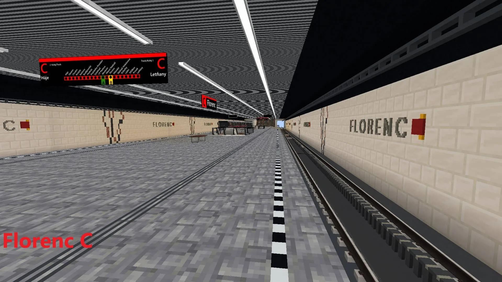 Prague Metro , Модпаки, Minecraft
