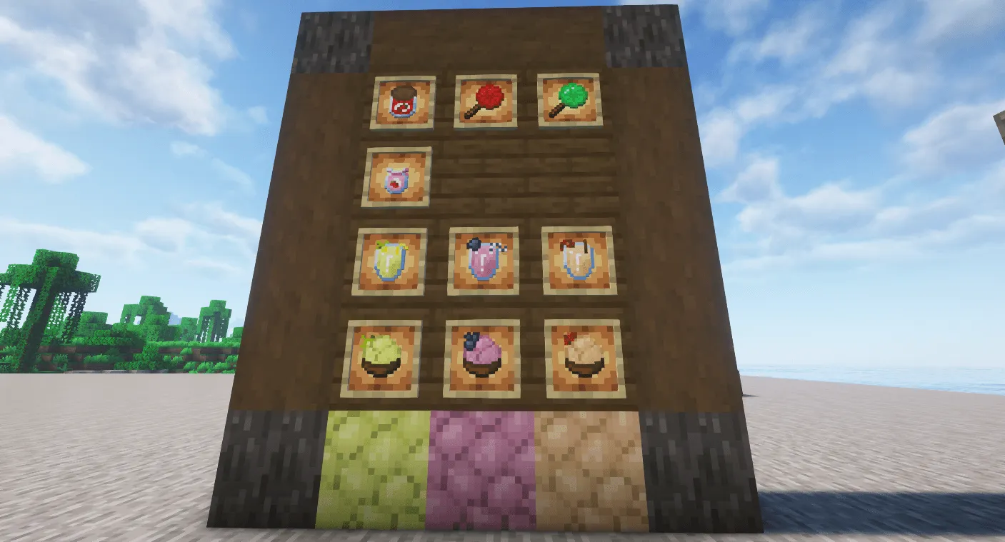 Extravagant Delight, Моды, Minecraft