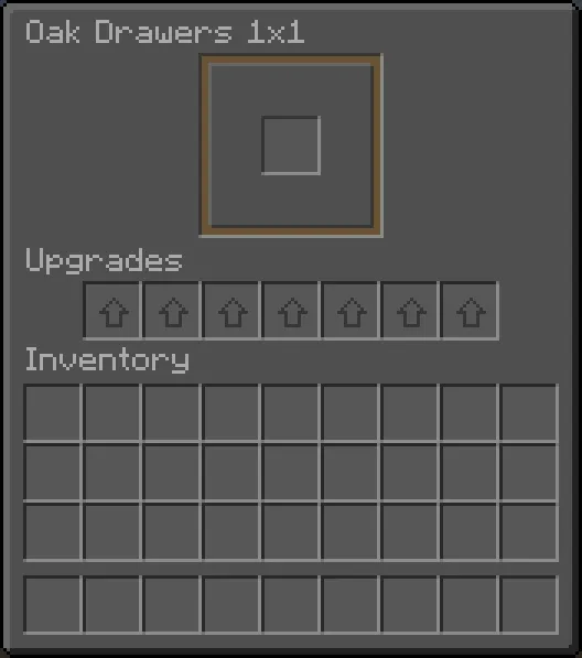 Storage Drawers Darkmode, Текстуры, Minecraft