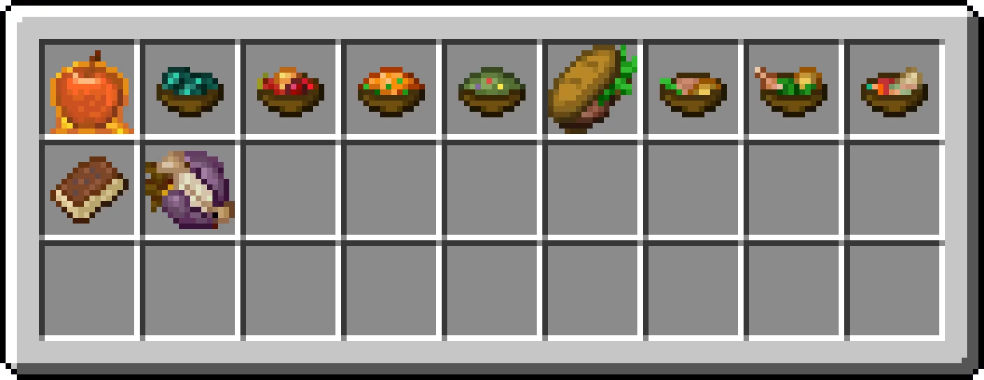Fancy Food, Моды, Minecraft