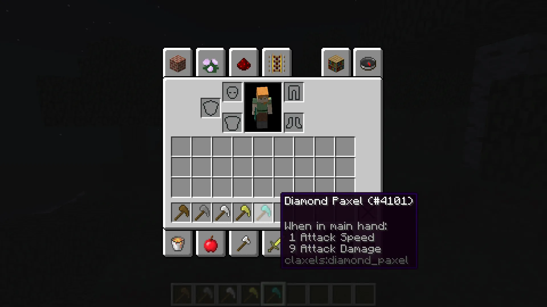 claxels - classic paxels — скриншот 2 (Моды, Minecraft)