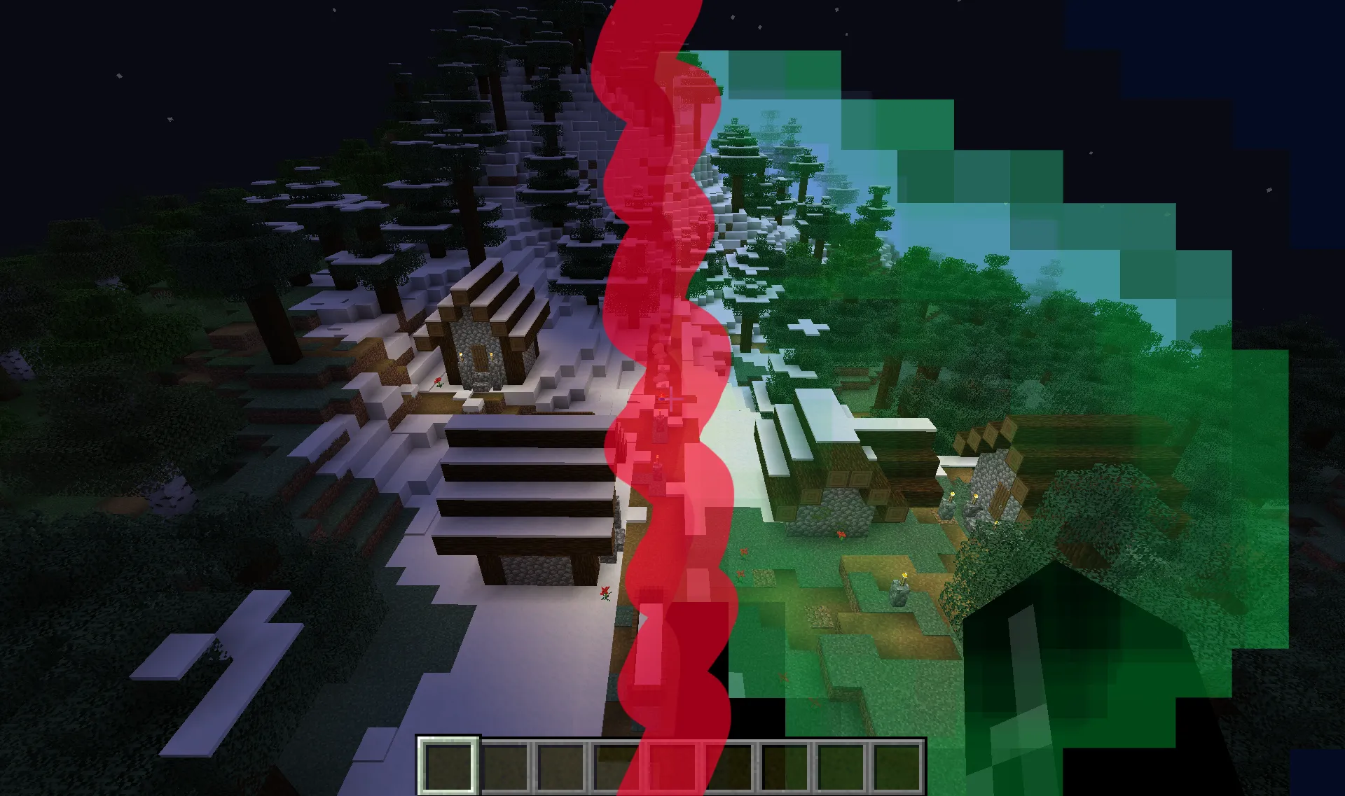 Night Vision Device, Моды, Minecraft