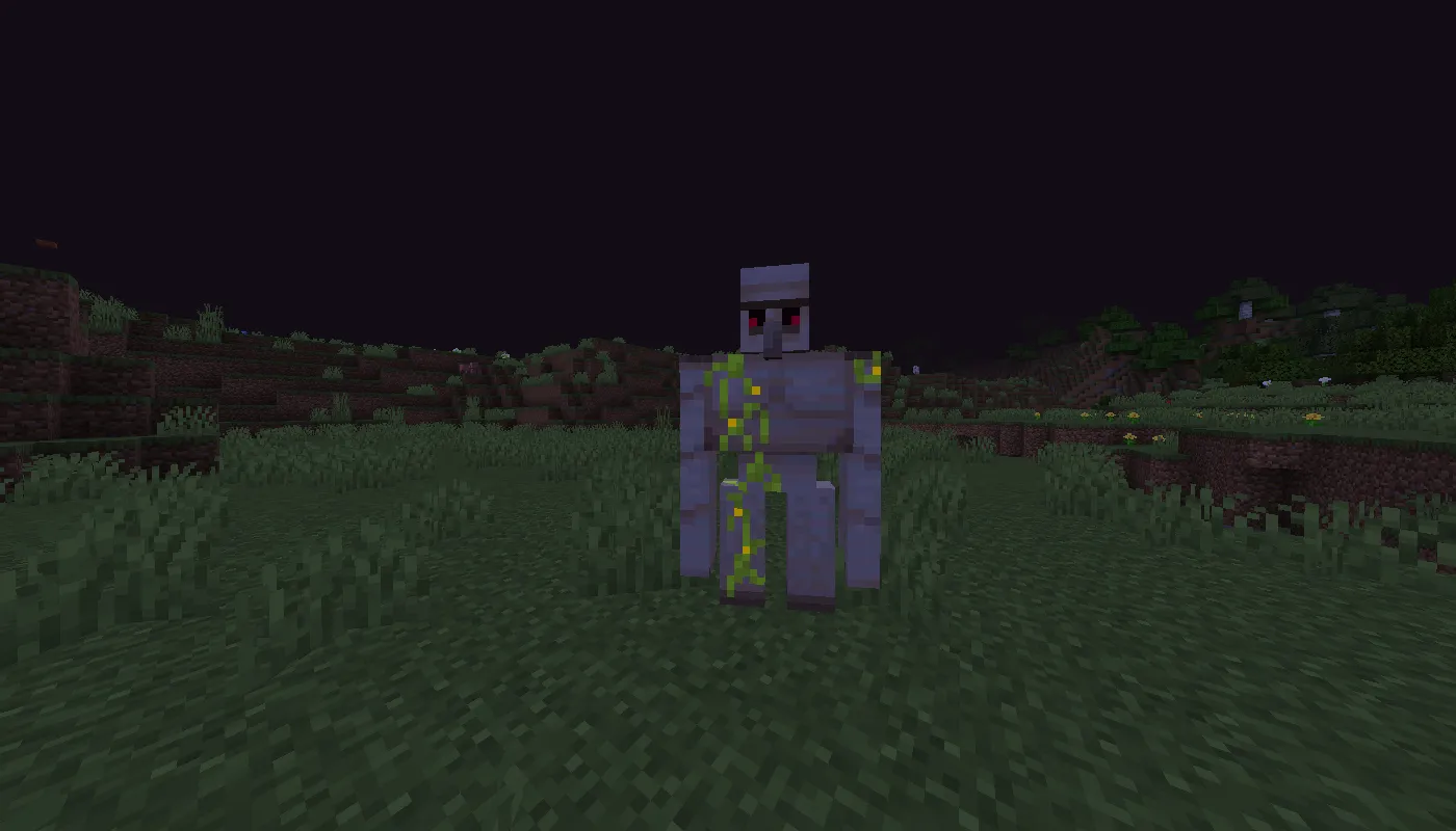 Iron Golem Emissive — скриншот 3 (Текстуры, Minecraft)