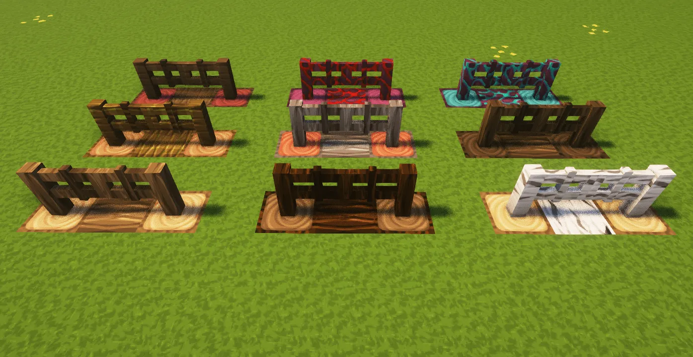 Log Fences, Моды, Minecraft