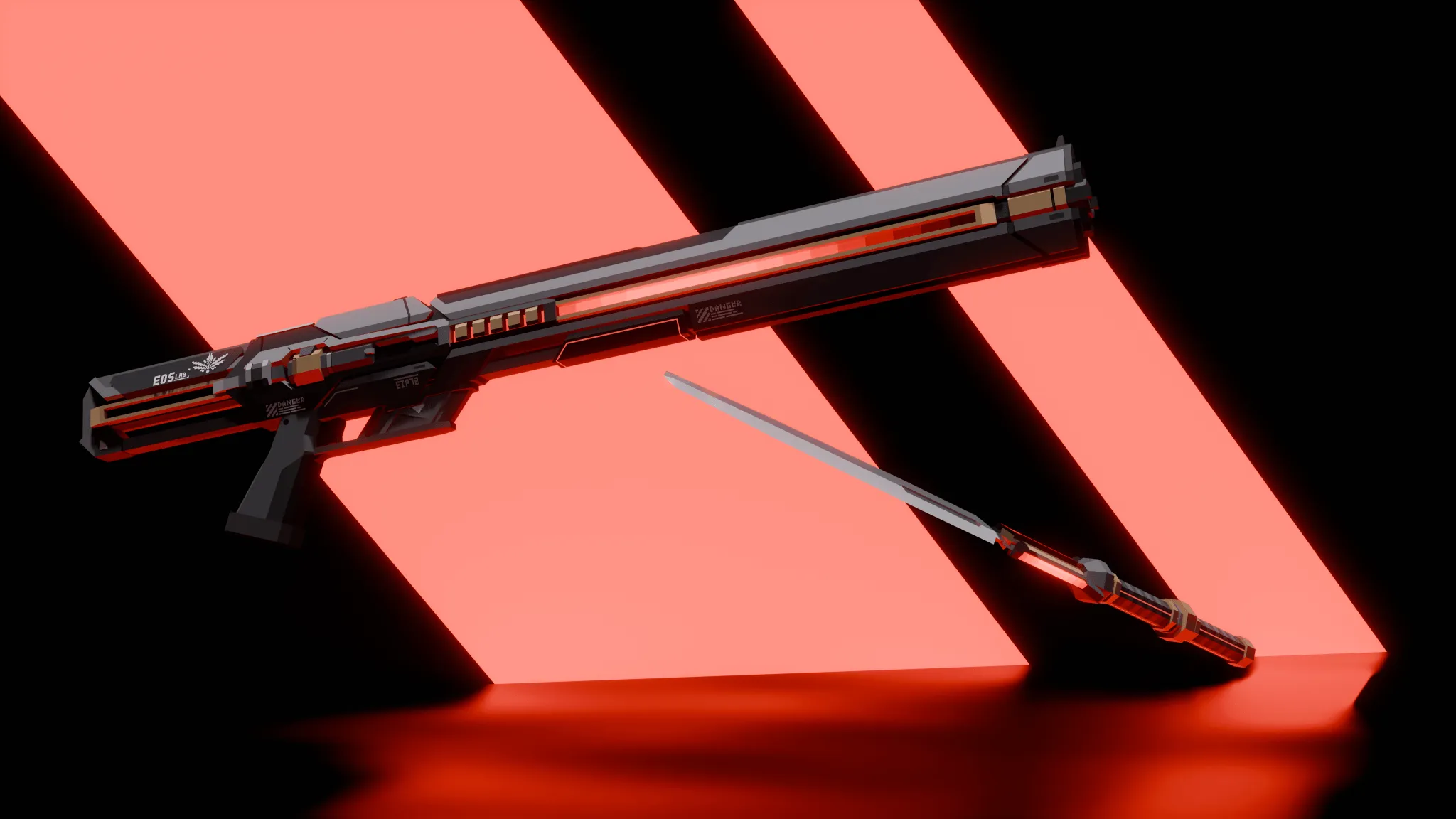 [TaCZ] EOS - Dawn Goddess Lab - Gunpack 1.1.0, Кастомизации, Minecraft