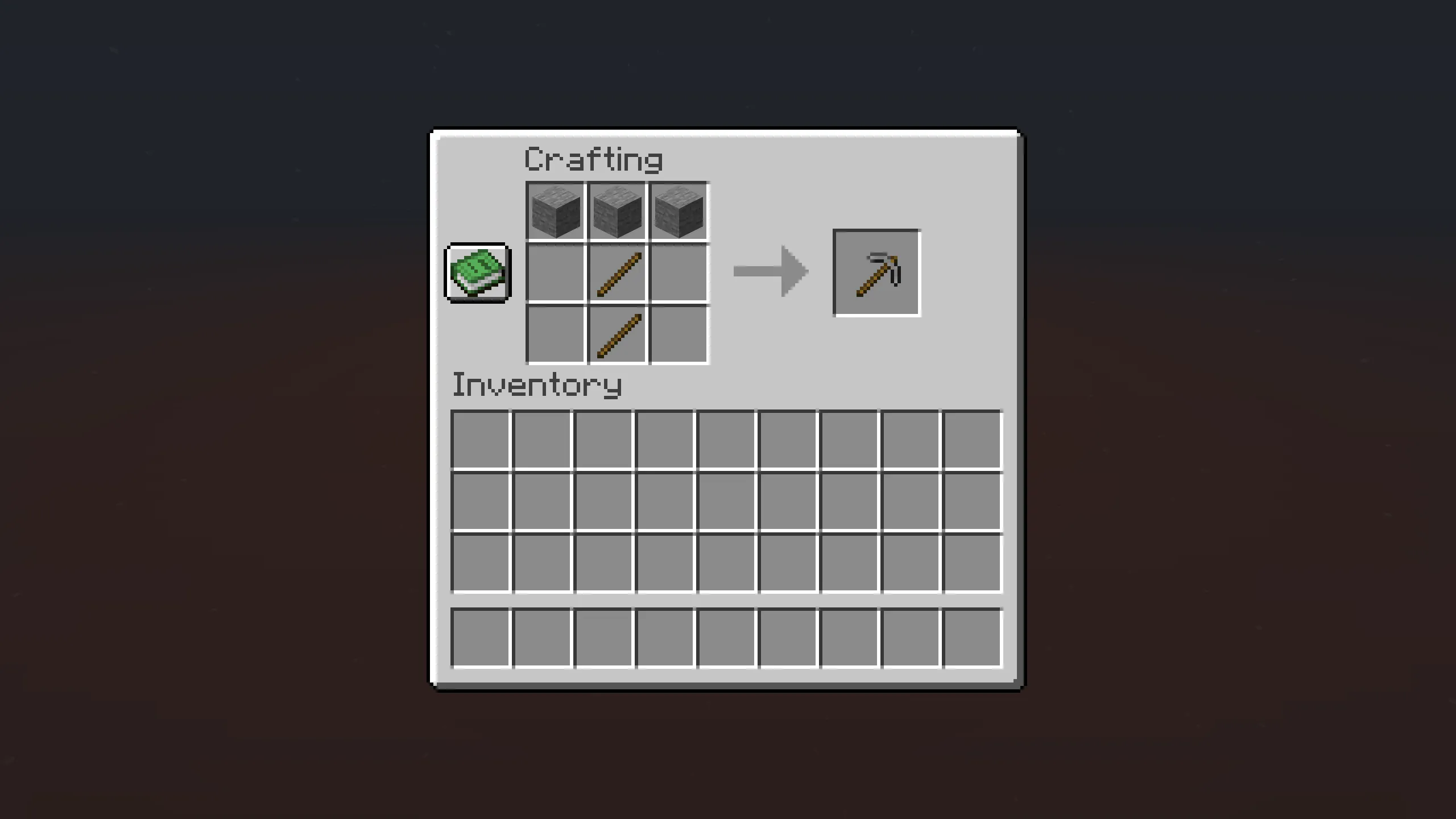 Not a Cobblestone Pick — скриншот 1 (Моды, Minecraft)