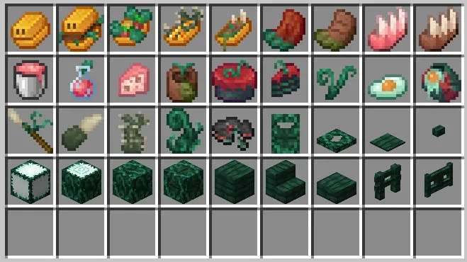Sniffer's delicacies , Моды, Minecraft