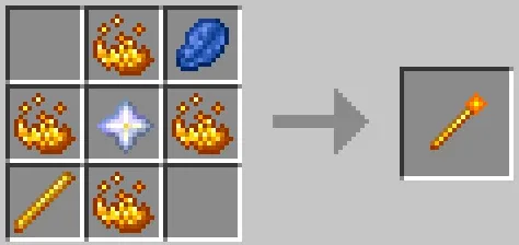 Zaynen's Blazebolt Wand — скриншот 1 (Моды, Minecraft)