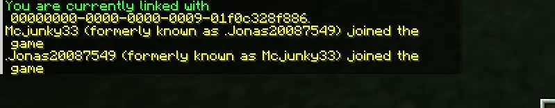 LinkAcc — скриншот 3 (Плагины, Minecraft)