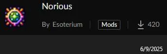 Norious, Моды, Minecraft