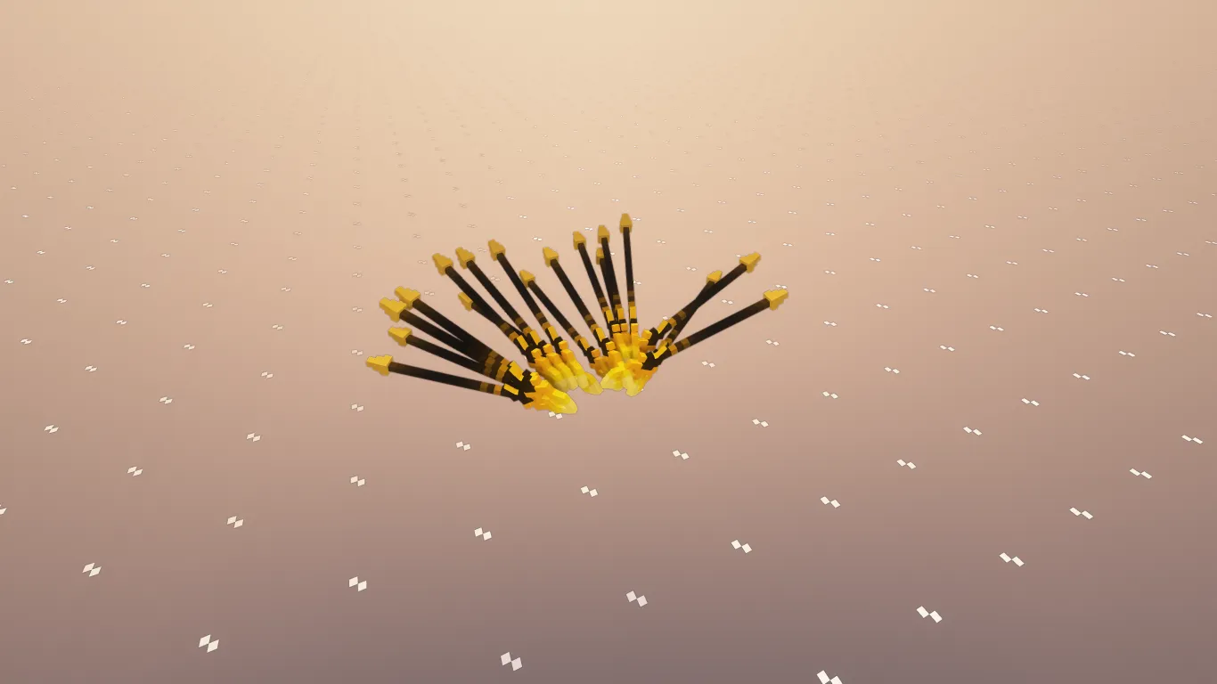 Vortex Vanquisher Trident, Текстуры, Minecraft