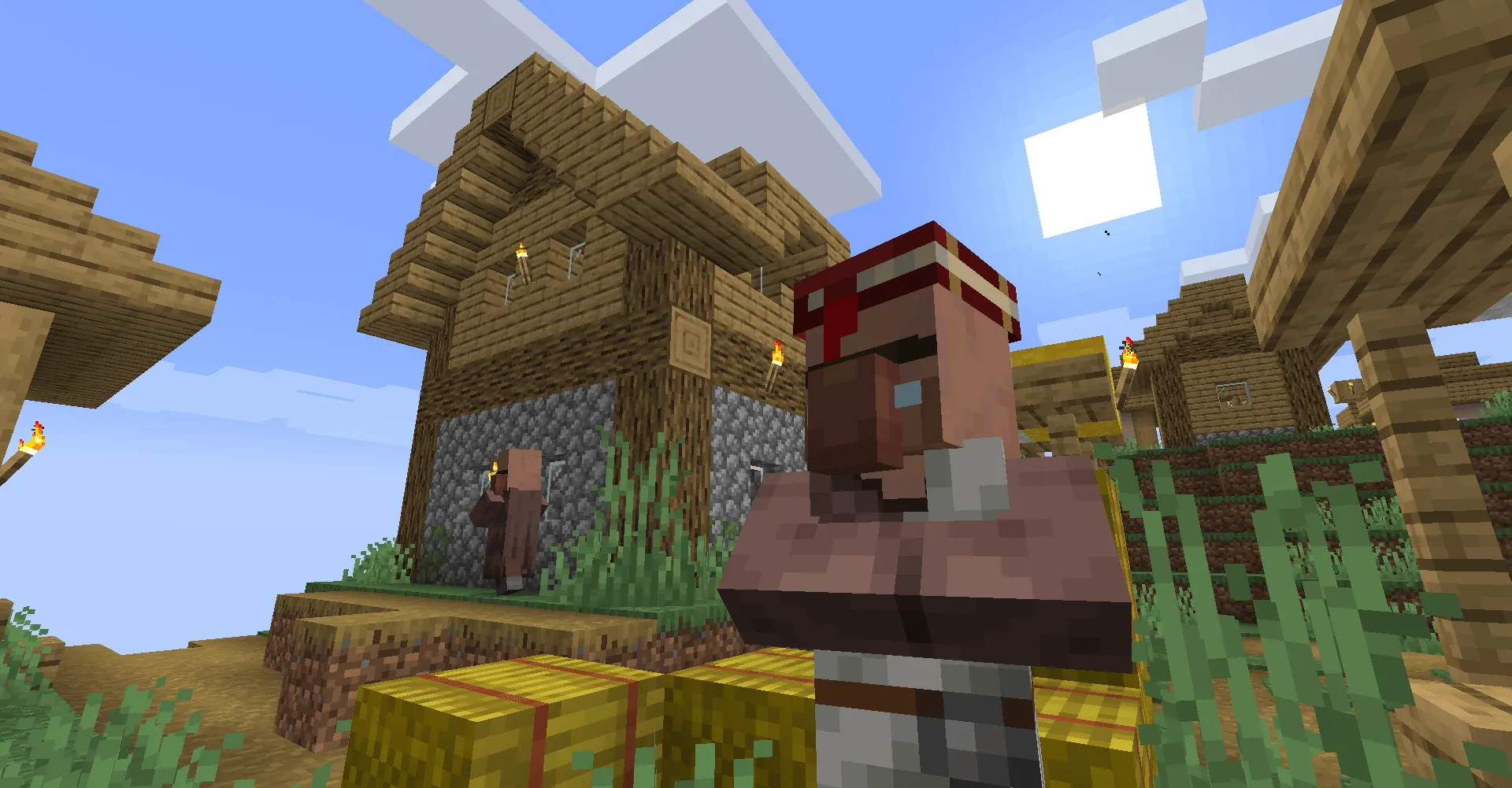 Villager Nose from Spawn Egg — скриншот 2 (Текстуры, Minecraft)