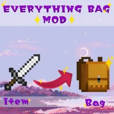 Everything bag, Моды, Minecraft