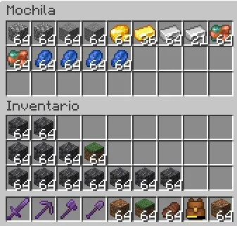 Simple Backpacks, Дата-паки, Minecraft