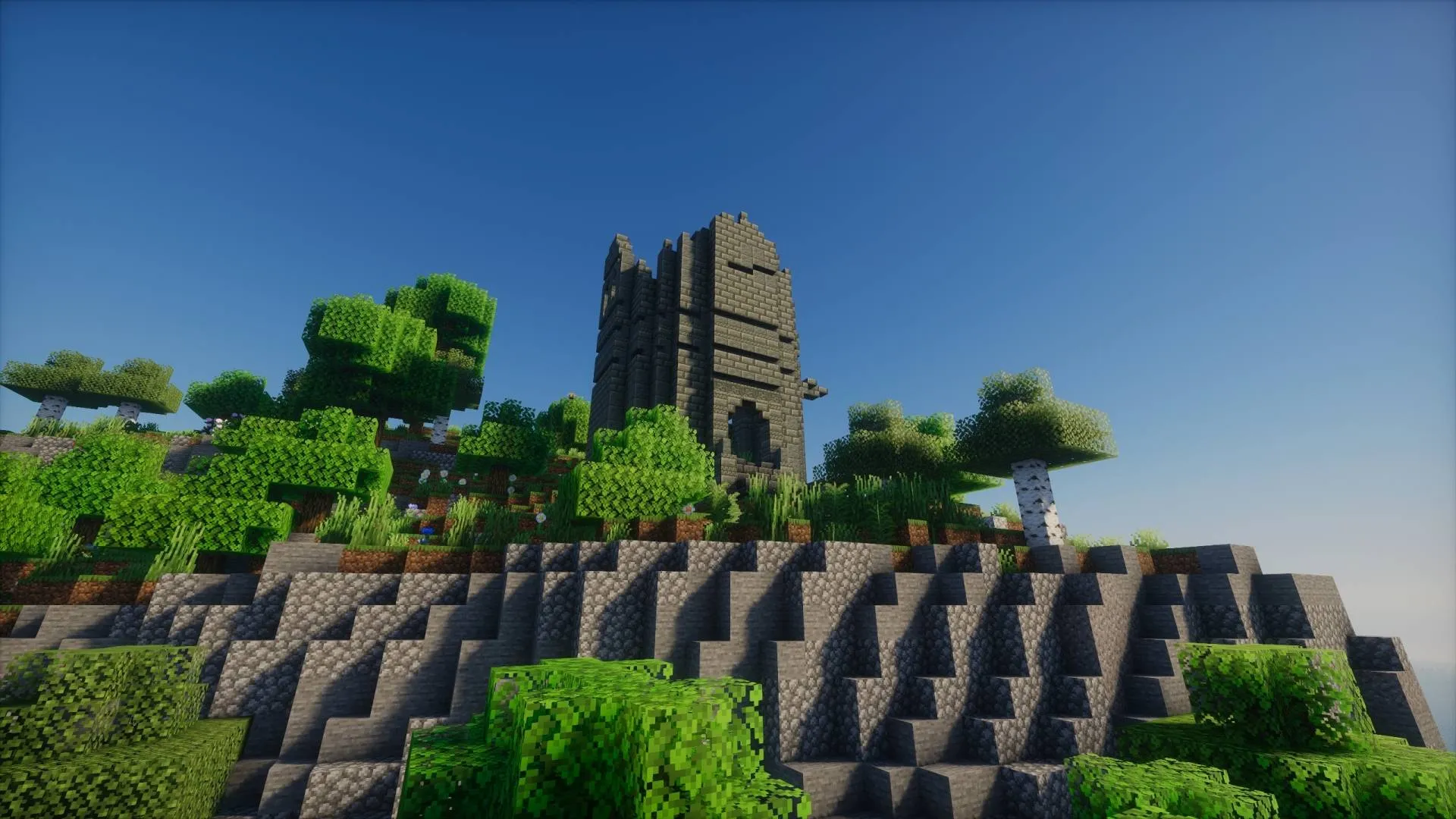 Greenspire - Survival Island — скриншот 2 (Карты, Minecraft)