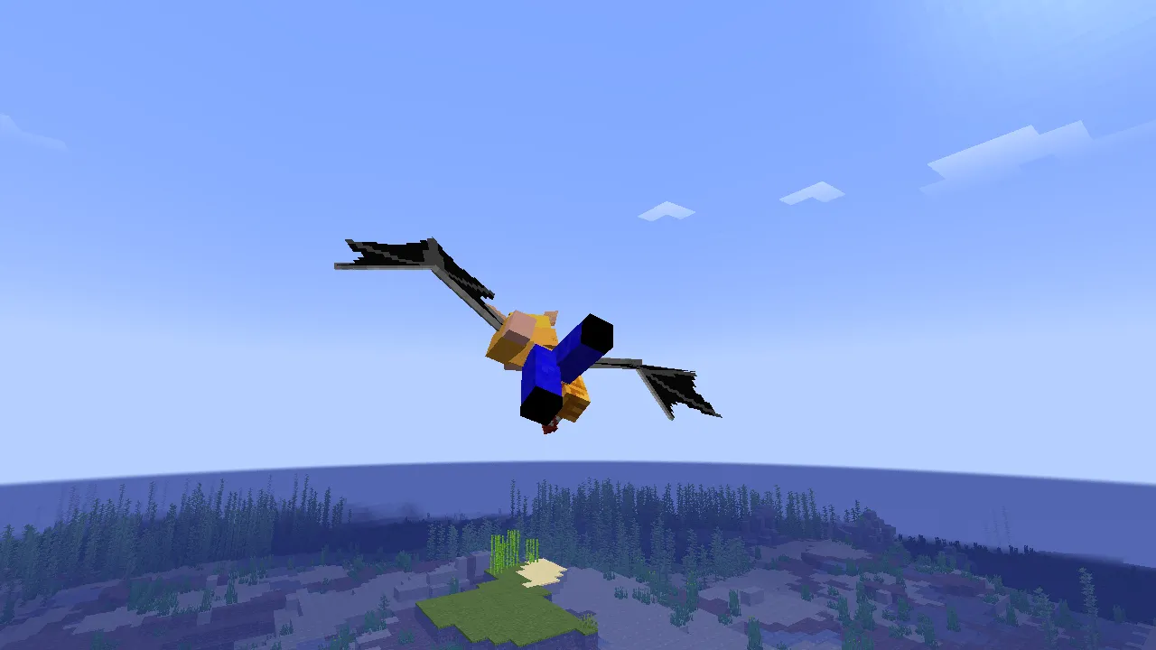 Animated Dragon Elytra — скриншот 7 (Текстуры, Minecraft)
