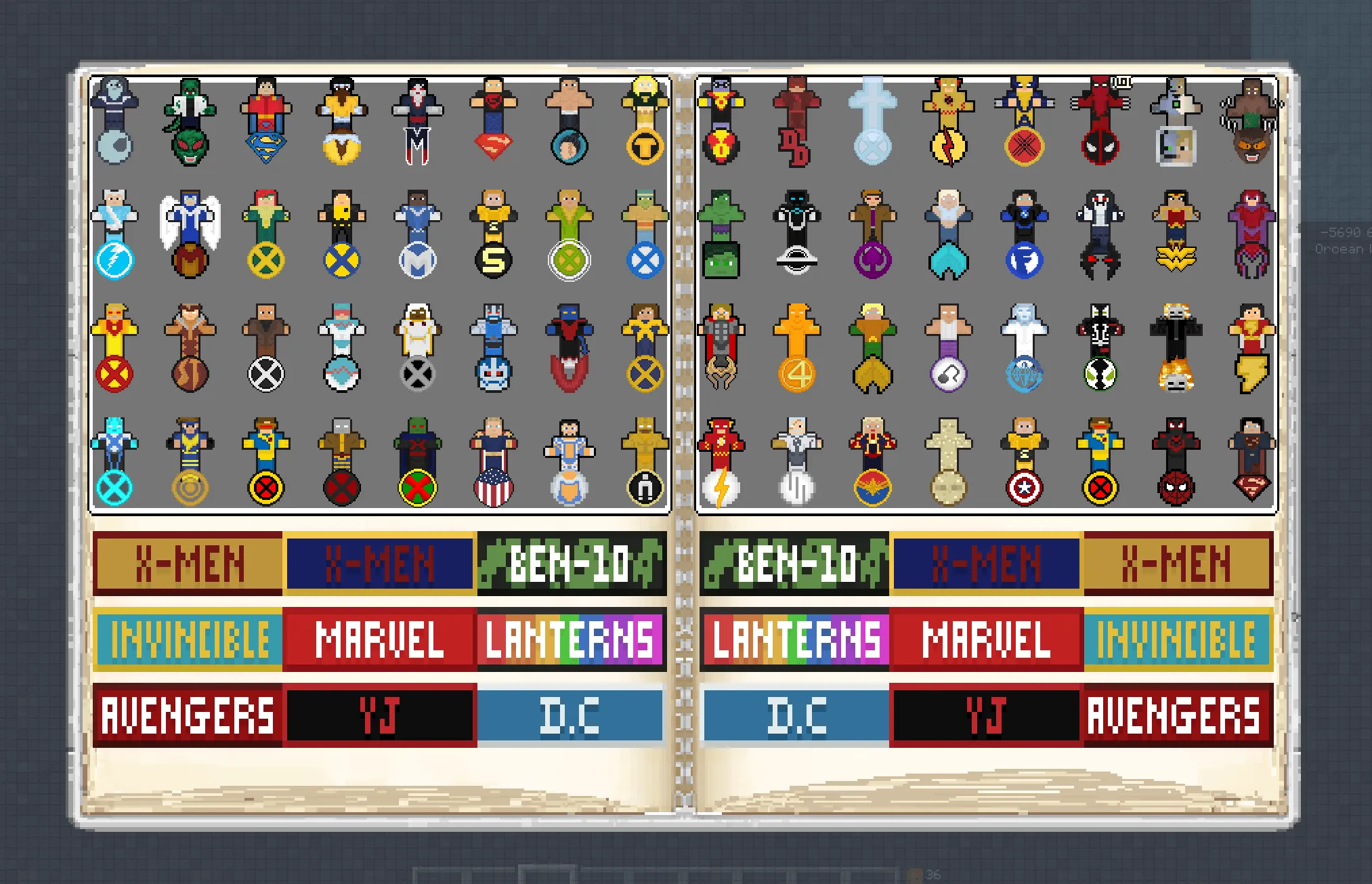 Project X (Palladium), Модпаки, Minecraft