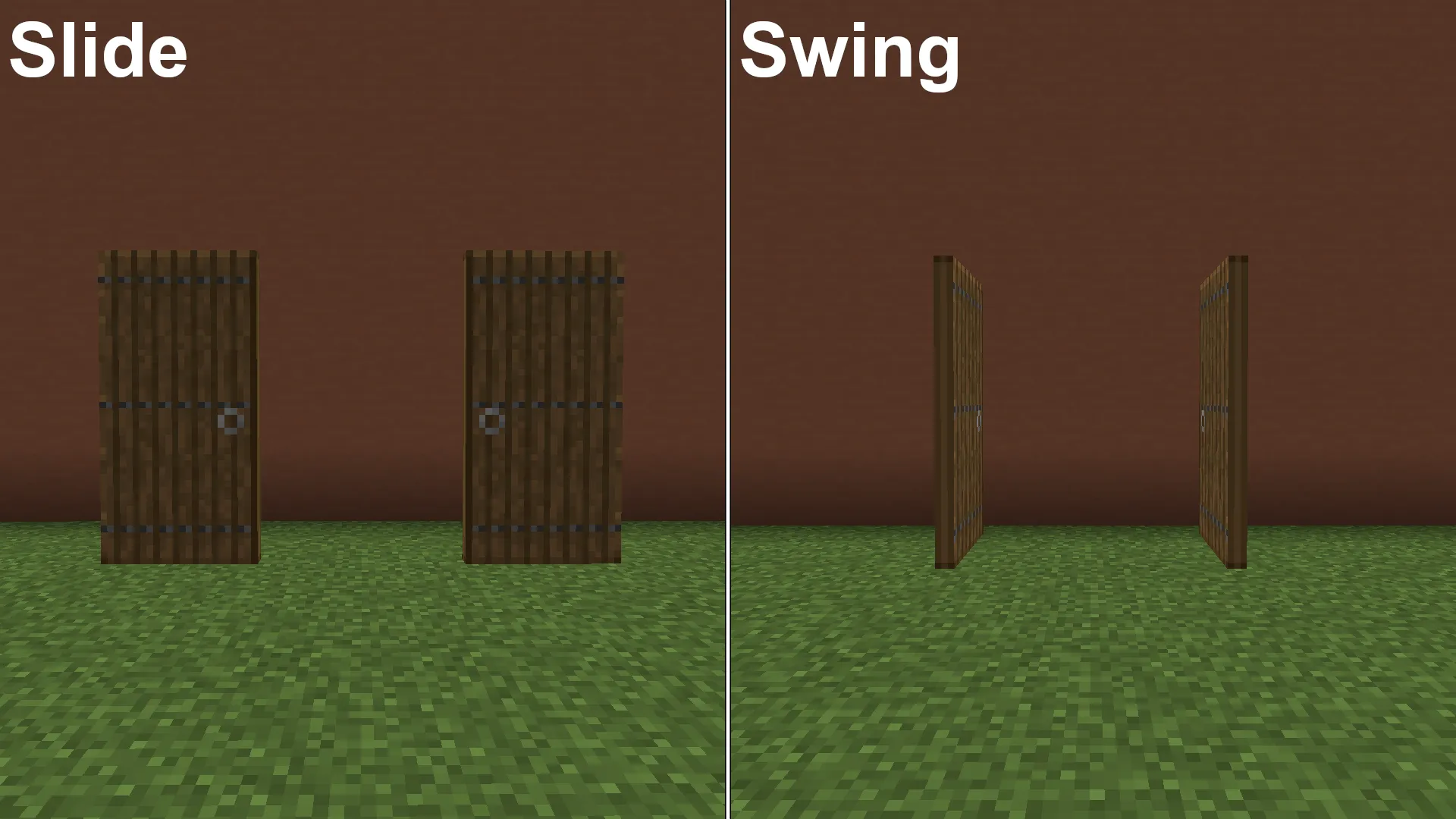 Different Doors, Моды, Minecraft