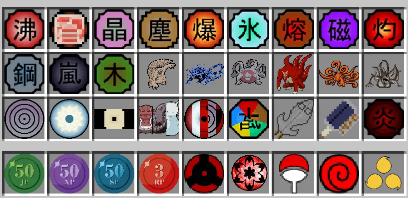 Naruto Destination, Моды, Minecraft