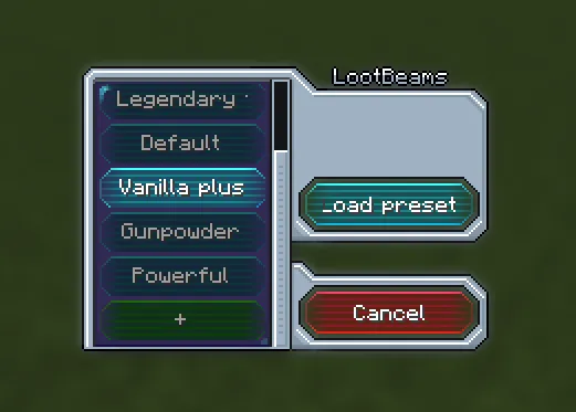 Loot Beams Up, Моды, Minecraft