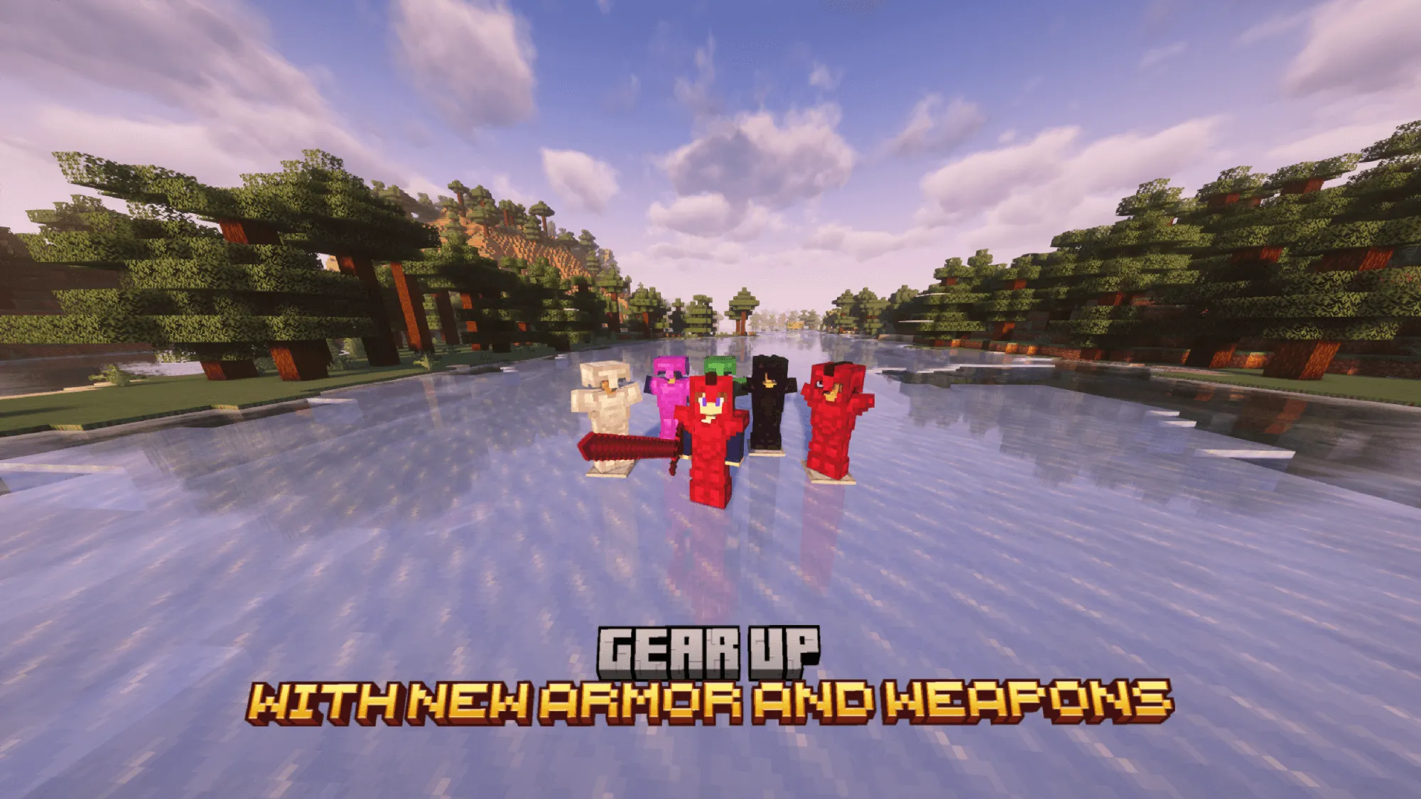 Diary of an Eight bit Warrior — скриншот 4 (Моды, Minecraft)