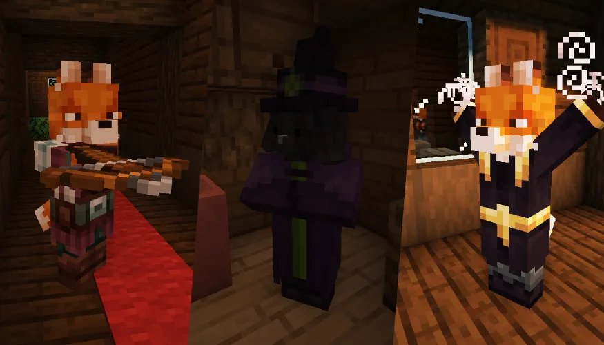 Rabbit Villagers — скриншот 1 (Текстуры, Minecraft)