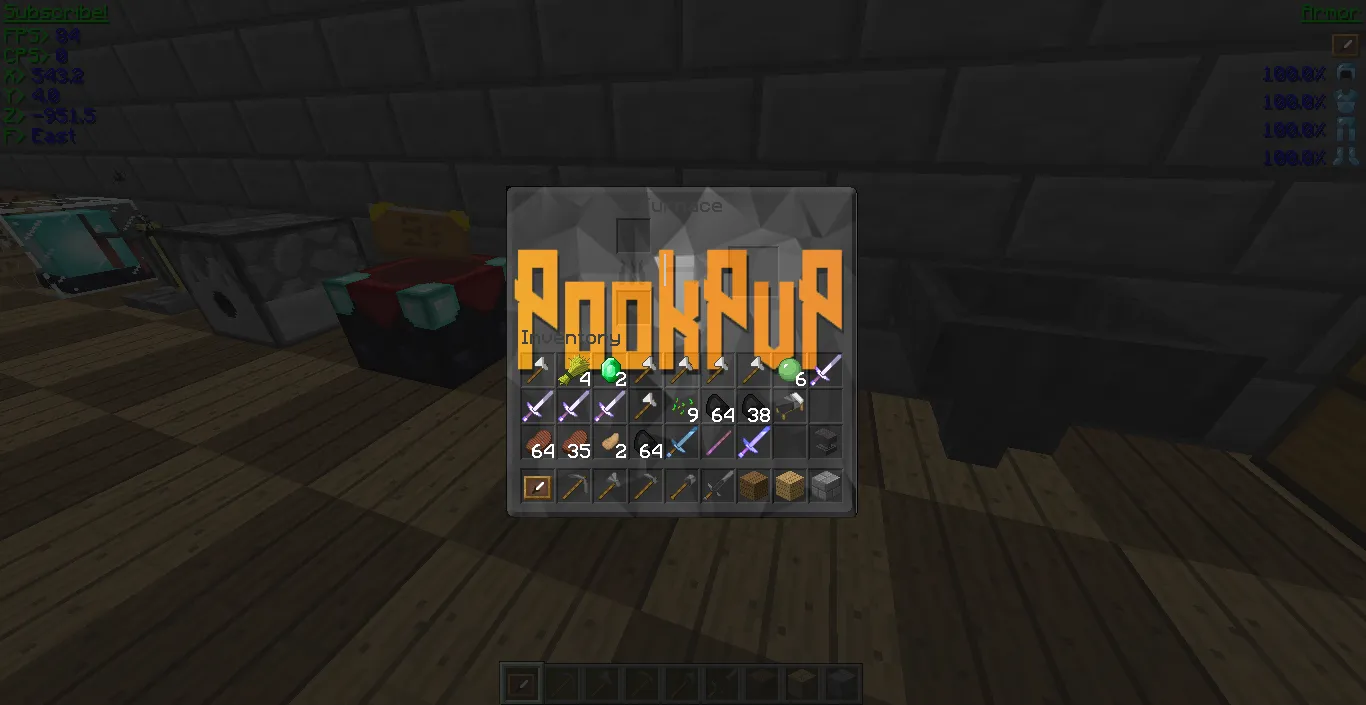 PookPvP, Текстуры, Minecraft