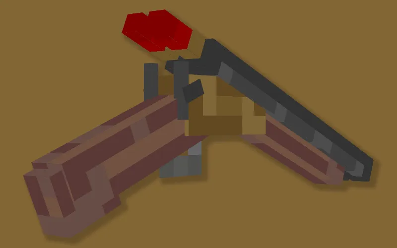 Pekit's Bows to Guns - Wild West — скриншот 2 (Текстуры, Minecraft)
