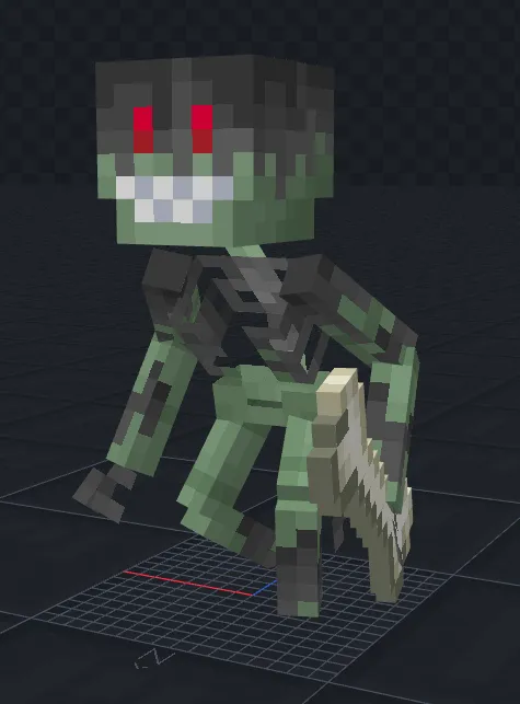 illage and spillage loti bones, Текстуры, Minecraft