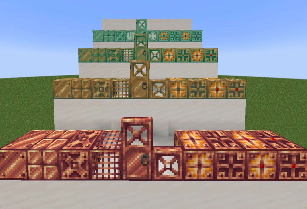 Create: Cuprum, Текстуры, Minecraft