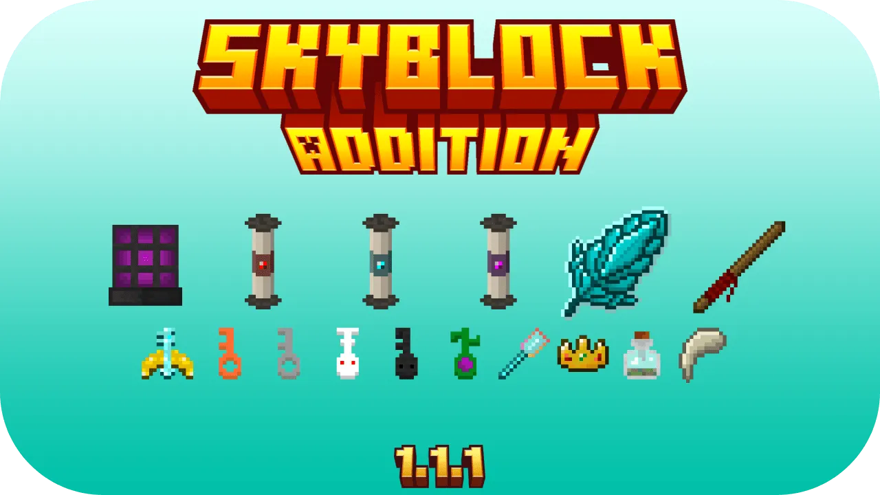 SkyblockAddition, Текстуры, Minecraft