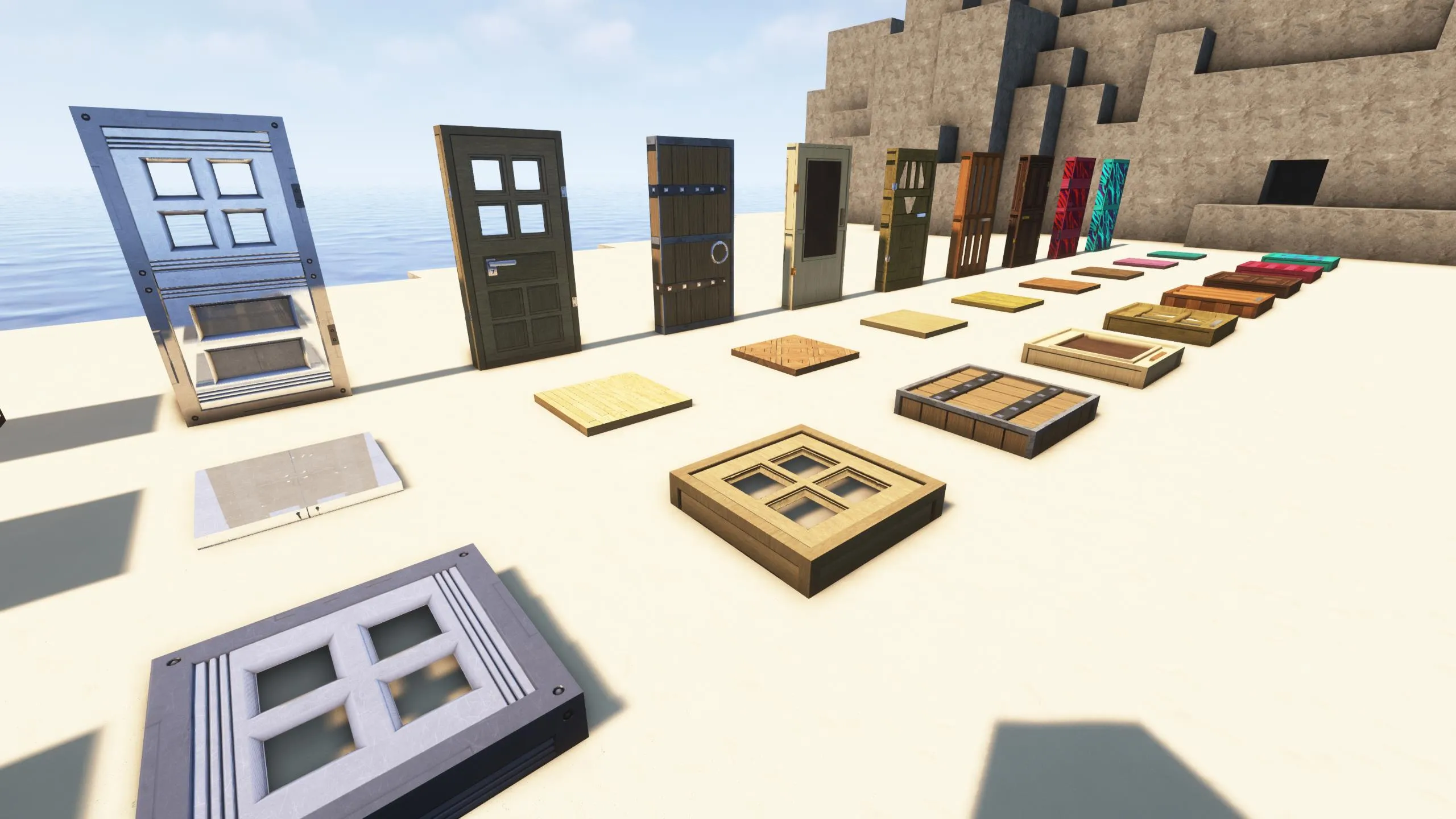 beautiful world v0.2 x64 — скриншот 10 (Текстуры, Minecraft)