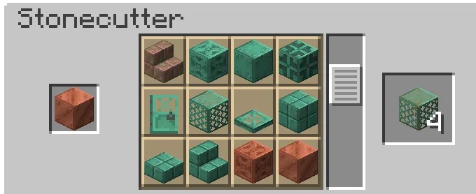 Easy Copper Cutter  🪚 — скриншот 2 (Моды, Minecraft)