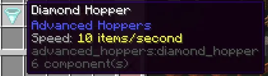 Advanced Hoppers, Моды, Minecraft
