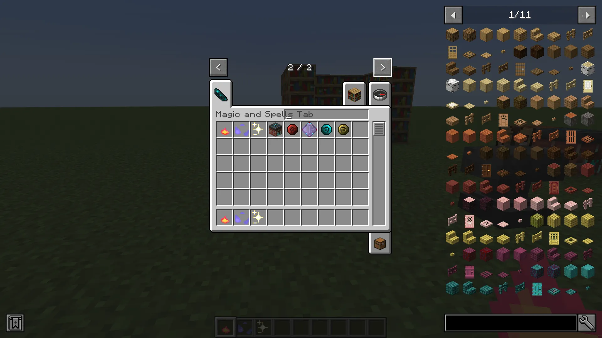 Magic and Spells, Моды, Minecraft