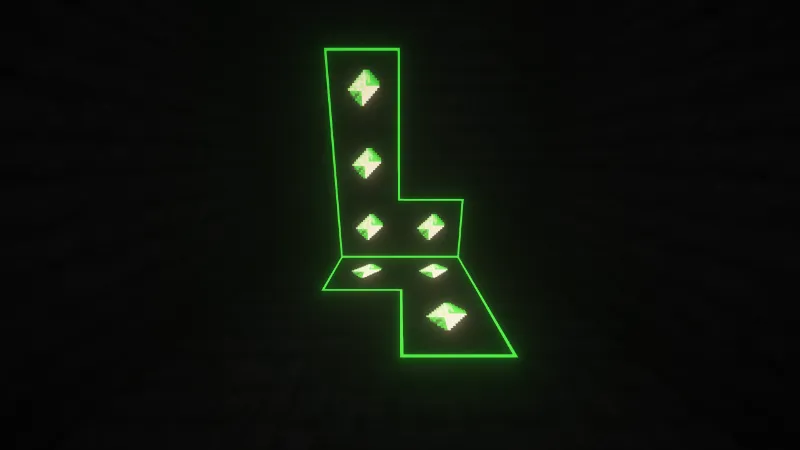 John Smith Legacy - Glowing Ores — скриншот 3 (Текстуры, Minecraft)