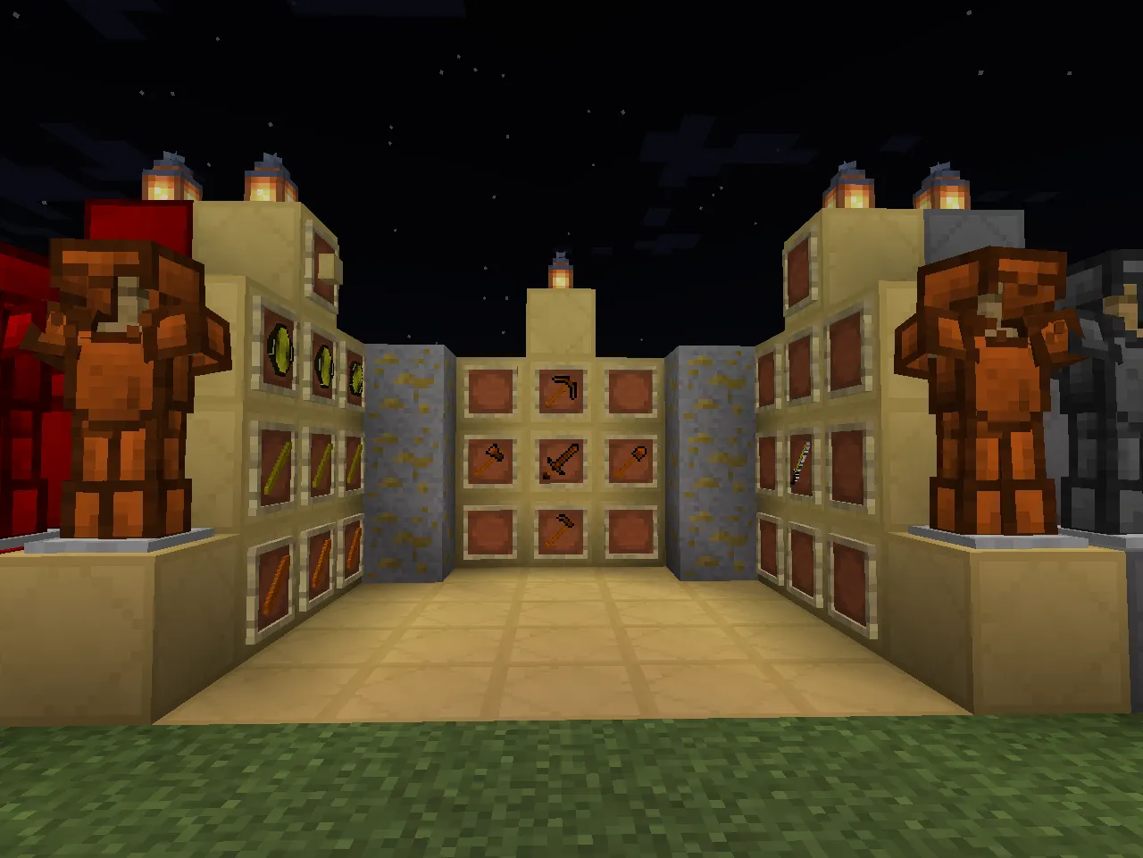 The armor of the fives — скриншот 3 (Моды, Minecraft)