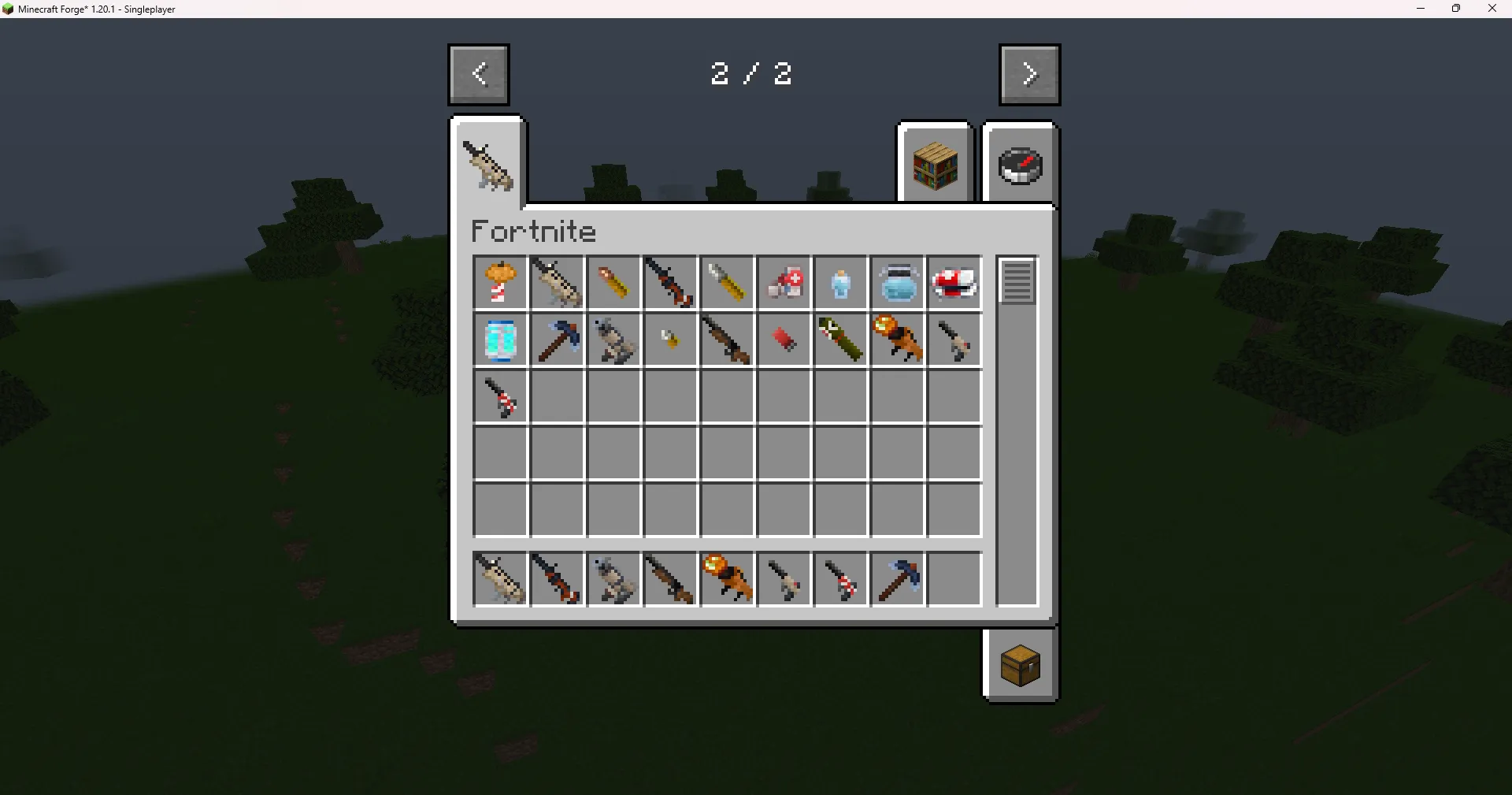 Fortcraft Survival Royale, Моды, Minecraft