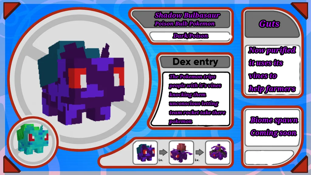 Shadowmon (Cobblemon) — скриншот 3 (Текстуры, Minecraft)