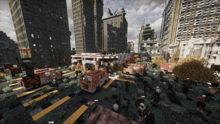 The Day Earth Stopped — скриншот 3 (Модпаки, Minecraft)