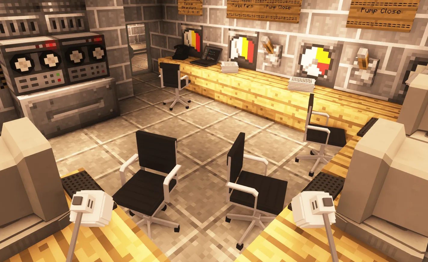 HBM ASNERF map — скриншот 7 (Карты, Minecraft)