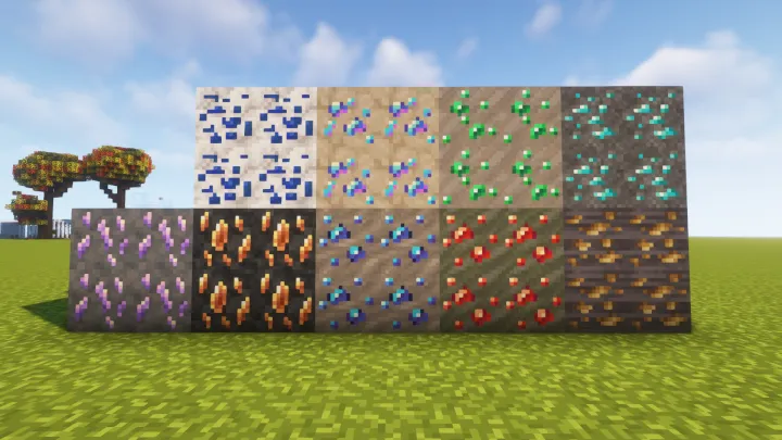 TFC Gemmier Gems, Текстуры, Minecraft