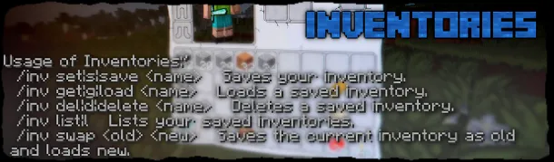 Save the Inventories — скриншот 3 (Плагины, Minecraft)