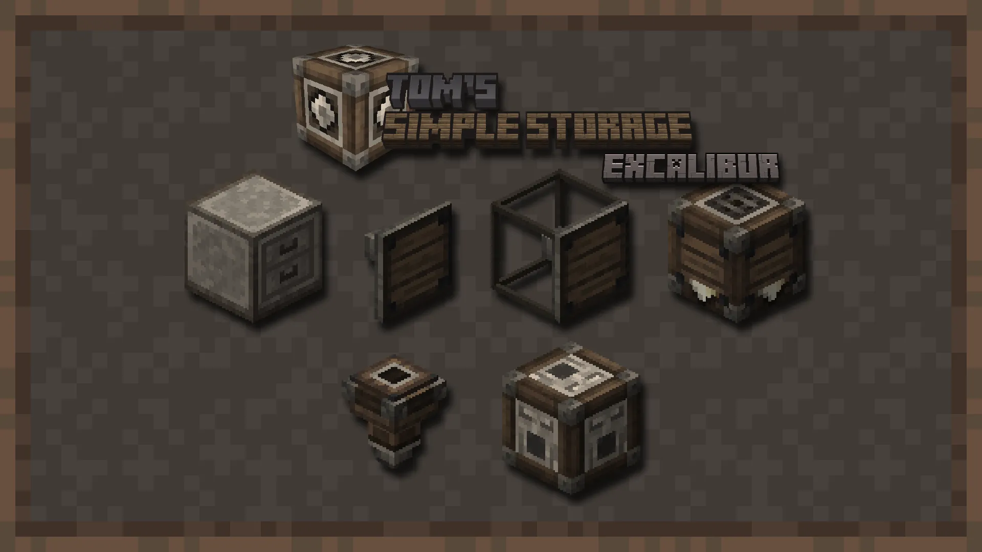Excalibur | Tom's Simple Storage Support, Текстуры, Minecraft