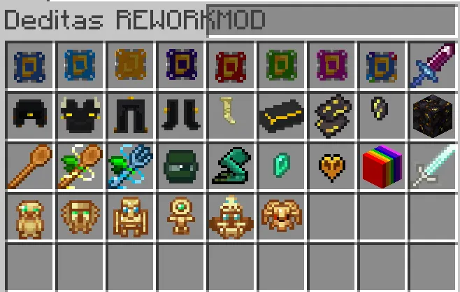 DeditasAndTotemsMod dedsafio3 (Hecho por fan) — скриншот 1 (Моды, Minecraft)
