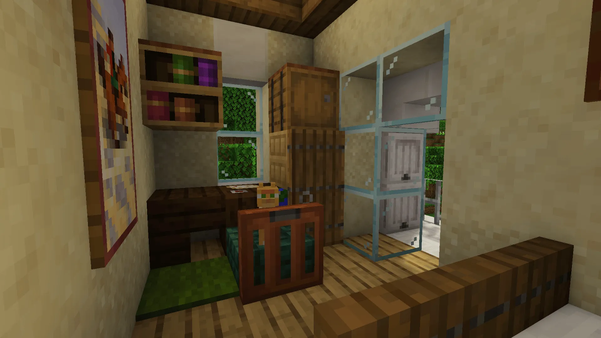 Cozy Ice Cream Shop, Карты, Minecraft