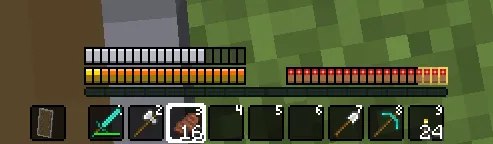 No. 90's Custom HUD — скриншот 4 (Текстуры, Minecraft)