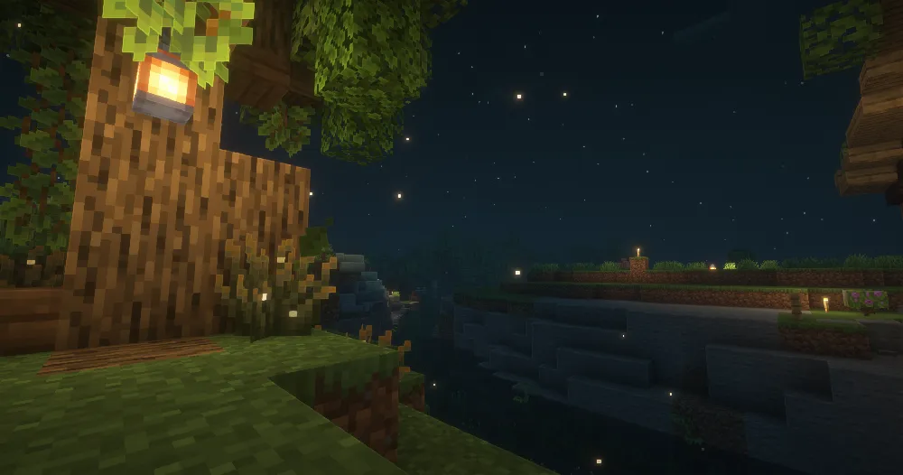 Flickering Fireflies — скриншот 1 (Текстуры, Minecraft)