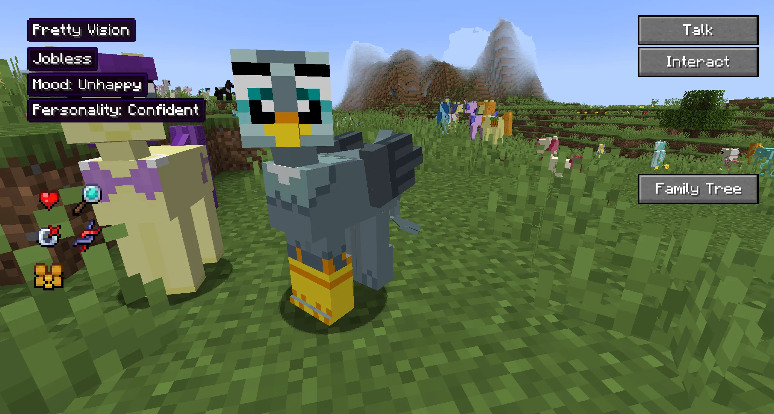 Mine Little Pony -  Ponycraft's Lives & Tails!, Моды, Minecraft