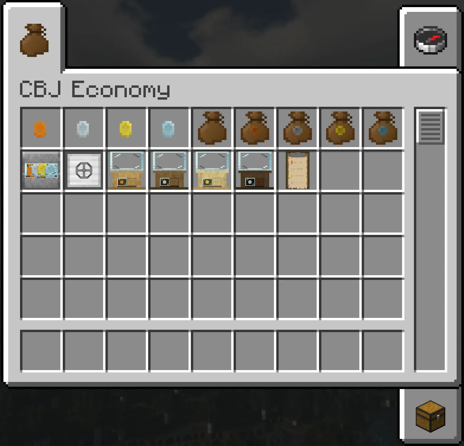 CBJ Economy — скриншот 1 (Моды, Minecraft)